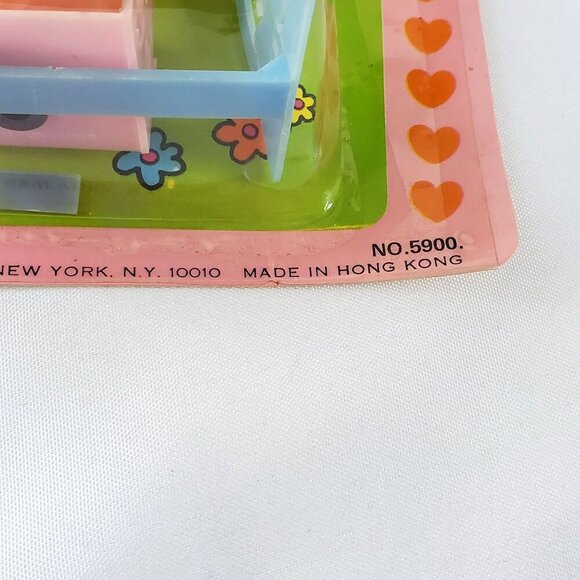 VTG 1971 Itty Bitty Baby Doll Soft 2" Cuddle Doll With Accessory New In Package - Picture 5 of 11